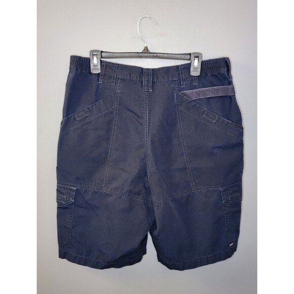 5.11 Tactical Taclite Pro Ripstop Shorts Men's 34 Navy Blue Cargo 11" Lot Of 2 - Picture 5 of 11